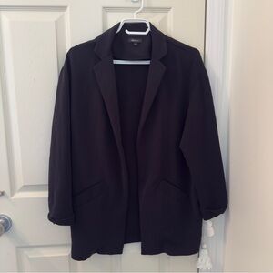 XS Reitmans Black Women's Oversized Cardigan Blazer